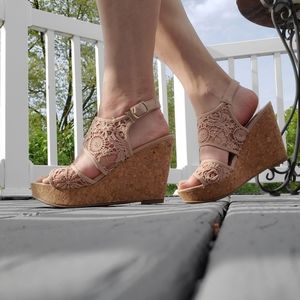 Wedge sandals